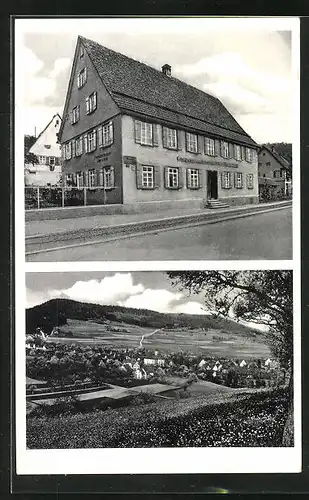 AK Rohrdorf, Gasthaus u. Pension Adler, Totalansicht