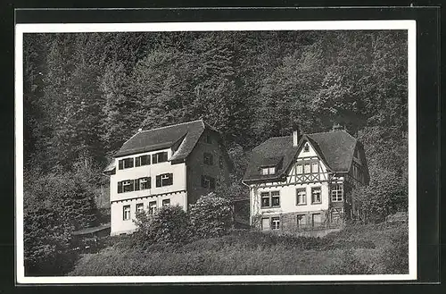 AK Ernstmühl b. Hirsau /Schwarzwald, Pension Mutschler