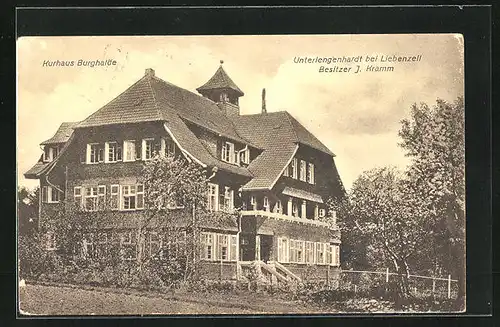 AK Unterlengenhardt bei Liebenzell, Kaurhaus Burghalde
