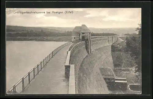 AK Roetgen /Eifel, Dreilägerbachtalsperre