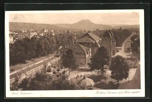 AK Bad Neuenahr, Kurhaus-Terrasse mit Konzertplatz