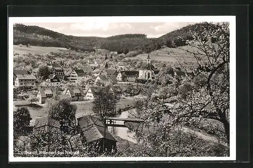 AK Rohrdorf b. Nagold, Blick auf den Ort