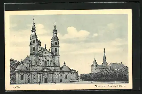 AK Fulda, Dom und Michaelskirche