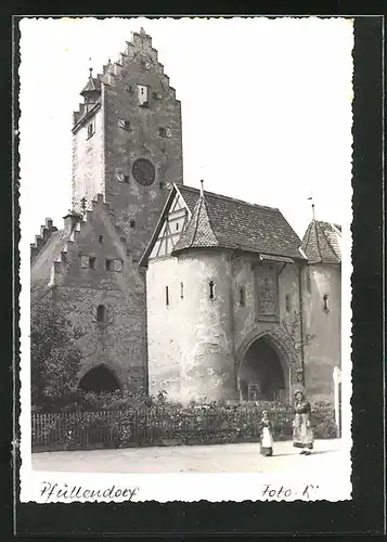 AK Pfullendorf, Ansicht vom Schloss