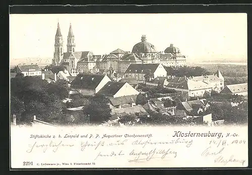 AK Klosterneuburg, Stiftskirche z.h. Leopold und P. P. Augustiner Chorherrenstift