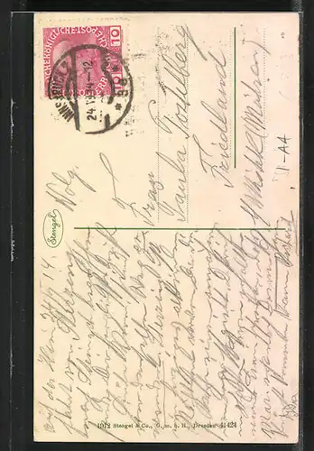 AK Sterzing, Neustadt, Strassenpartie