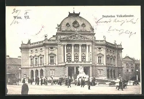 AK Wien, Deutsches Volkstheater