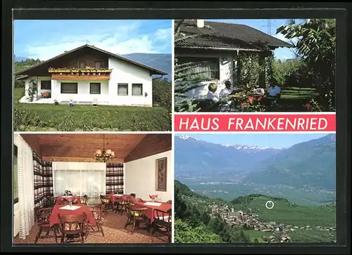 AK Tisens bei Meran, Hotel-Pension Haus Frankenried