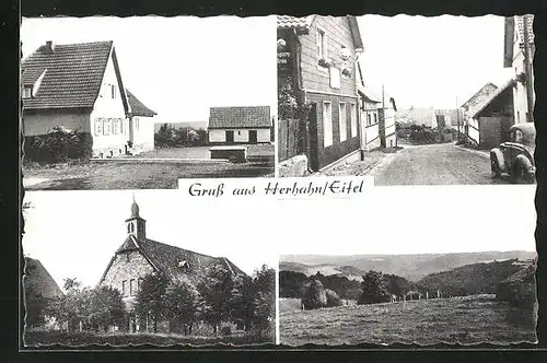 AK Herhahn, Strassenpartien, Kirche