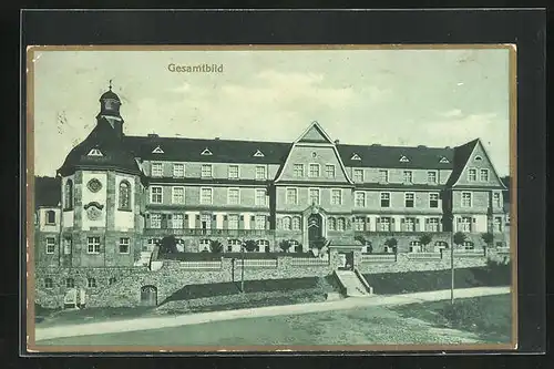 AK Nettesheim /Eifel, Pensionshaus Herz Jesu-Kloster, Gesamtansicht