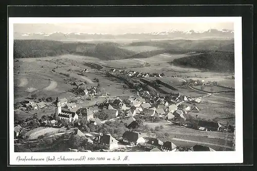 AK Grafenhausen /Bad. Schwarzwald, Teilansicht