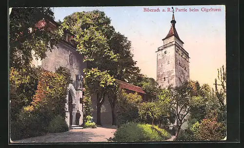 AK Biberach a. R., Partie beim Gigelturm