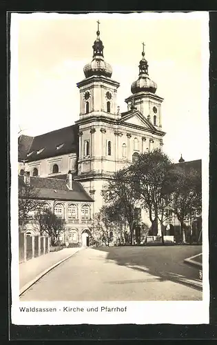 AK Waldsassen, Kirche und Pfarrhof