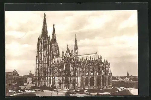 AK Köln, Dom von der Südseite