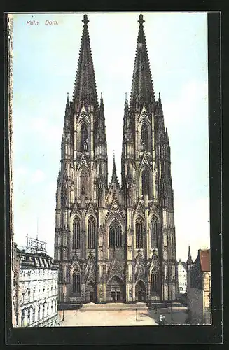 AK Köln, Dom mit Hotel