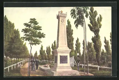 Künstler-AK Hamburg, Märzfeier 1913, Grabdenkmal der Hanseatischen Kampfgenossen errichtet 1832, Befreiungskriege