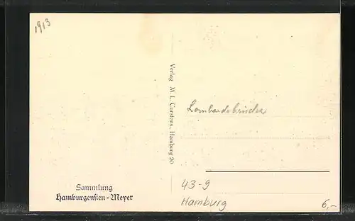 AK Hamburg, Märzfeier 1913, Eröffnungsgruppe