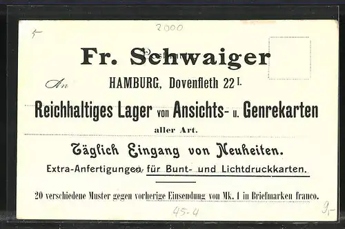 Lithographie Hamburg, IX. Deutsches Turnfest 1898, Haupteingang