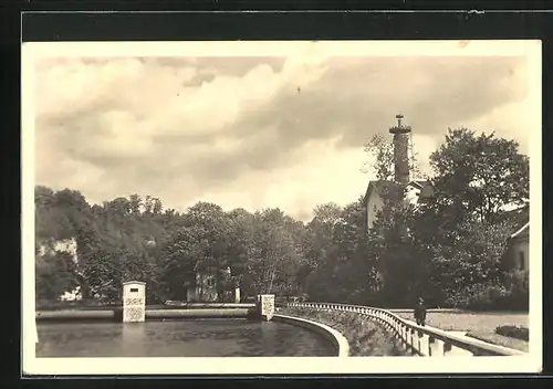 AK Chotzen / Chocen, Ortspartie