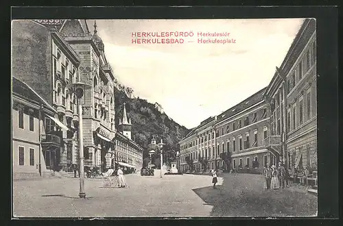 AK Herkulesbad, Herkulesplatz