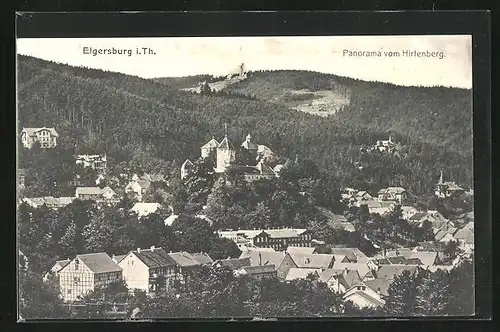 AK Elgersburg i. Th., Panorama vom Hirtenberg