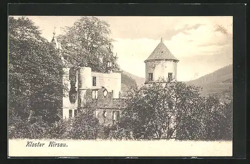 AK Hirsau, Blick zum Kloster