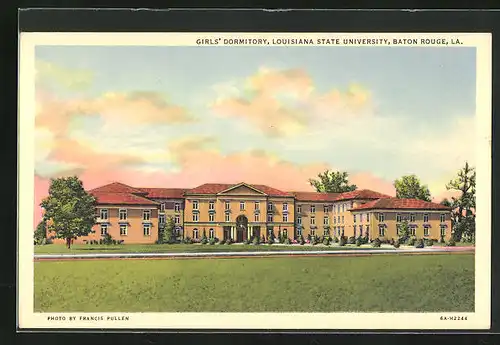 AK Baton Rouge, LA, Girl`s Dormitory, Louisiana State University