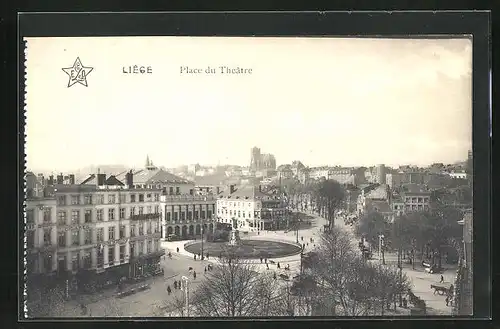 AK Liége, Place du Théatre