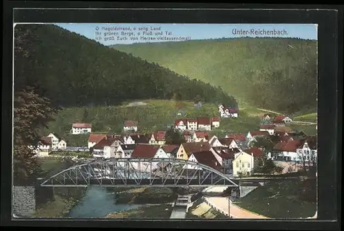 AK Unter-Reichenbach, Gesamtansicht