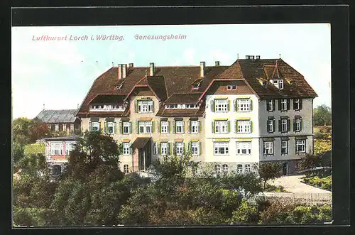 AK Lorch / Württemberg, am Genesungsheim
