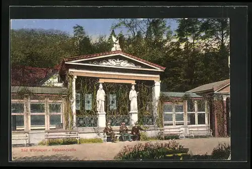 AK Bad Wildungen, an der Helenenquelle