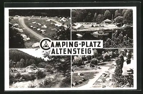 AK Altensteig / Schwarzwald, Campingplatz