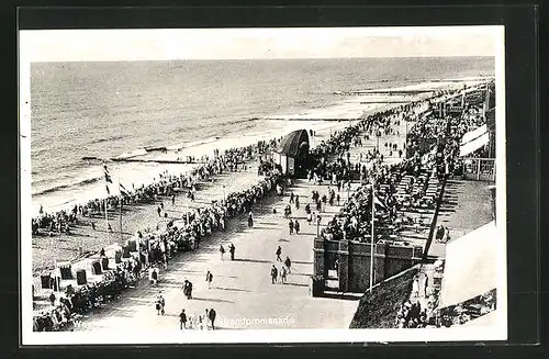 AK Westerland / Sylt, Strandpromenade