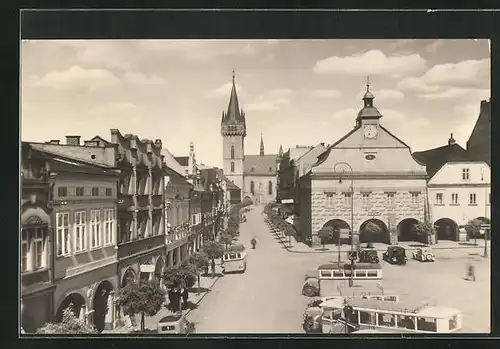 AK Dvur Králové nad Labem, Strassenpartie