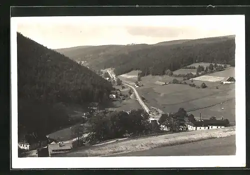 AK Zákoutí, Ortsansicht aus der Vogelschau