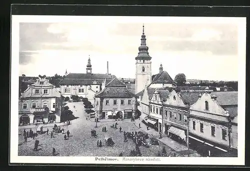 AK Pelhrimov, Masarykovo námestí