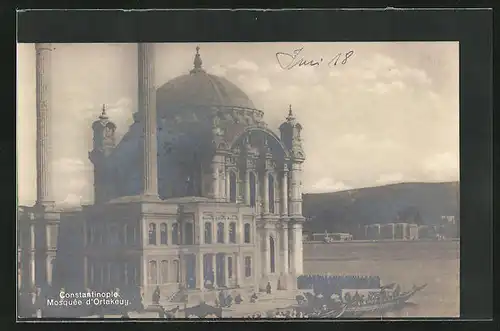 AK Constantinople, Mosquée d`Ortakeuy