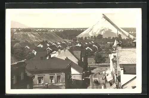 AK Trinec, Ortsansicht aus der Vogelschau