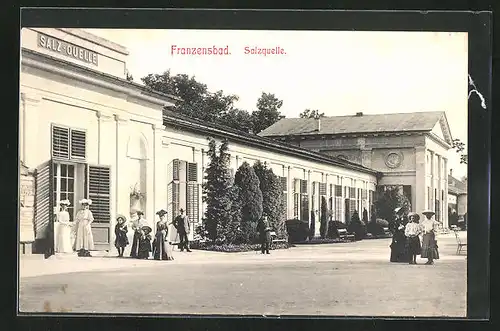 AK Franzensbad, Salzquelle