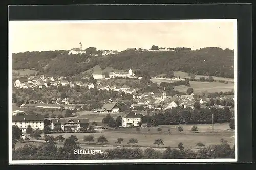 AK Stühlingen, Ortstotale im Tal