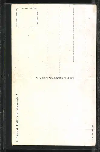 Künstler-AK Schauspieler Girardi als Adam in dem Film Der Vogelhändler