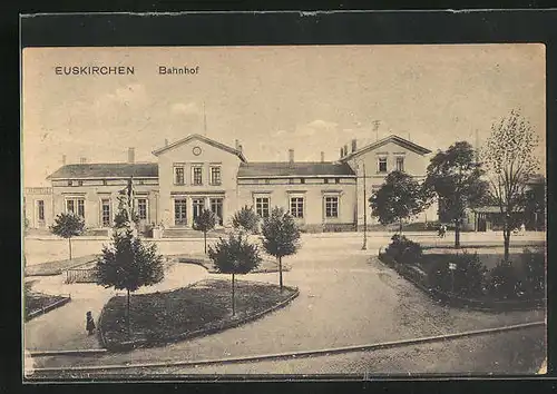 AK Euskirchen, Blick zum Bahnhof