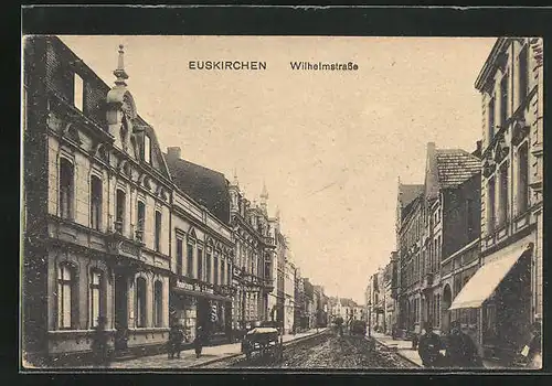 AK Euskirchen, Blick in die Wilhelmstrasse