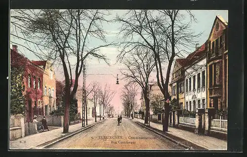 AK Euskirchen, Blick in die Commenerstrasse