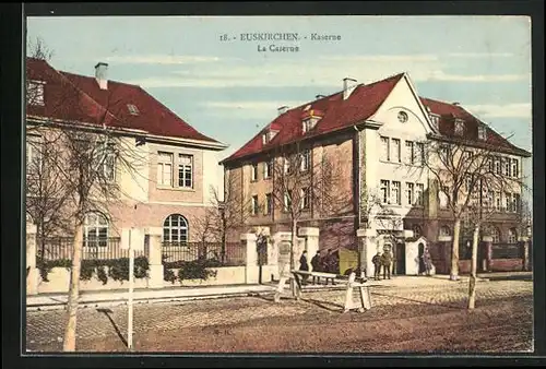 AK Euskirchen, Soldaten vor der Kaserne