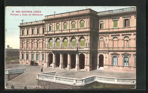 AK Buenos Aires, Terraza y Casa de Gobierno