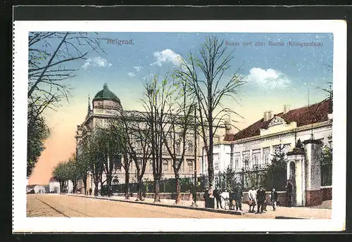 AK Belgrad, Neuer und alter Konak, Königspalais