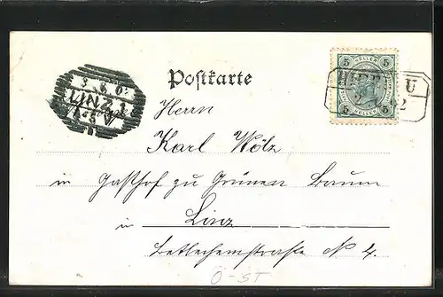 AK Hieflau im Gesäuse, Ortsansicht