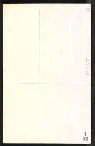 Künstler-AK P. O. Engelhard (P.O.E.): Soldaten auf der Wiese, Pfingsten
