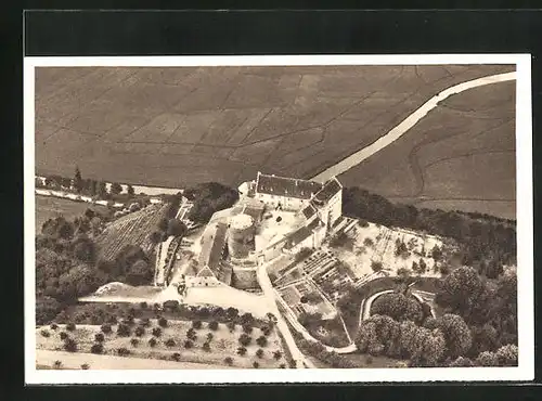 AK Hammelburg /Saale, Burg Saaleck, Das schöne Deutschland, Bild 164, Ganzsache Reichswinterhilfe-Lotterie 1934/35